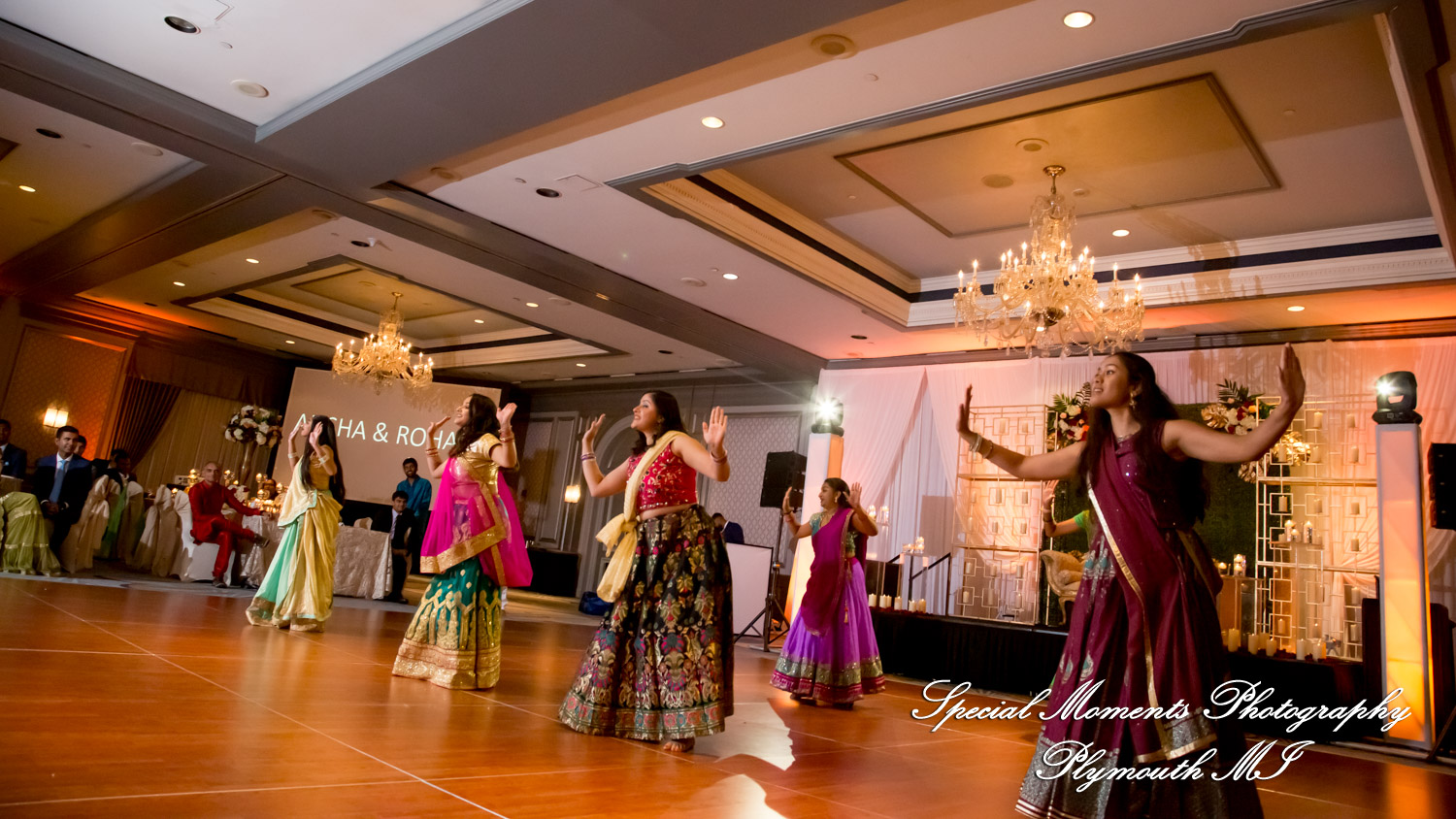 Alisha & Roahan at The Henry Autograph Collection Dearborn MI Hindu wedding photography