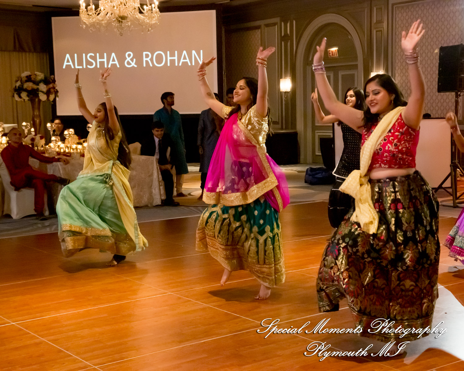 Alisha & Roahan at The Henry Autograph Collection Dearborn MI Hindu wedding photography