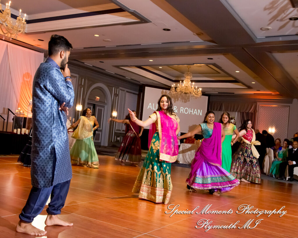 Alisha & Roahan at The Henry Autograph Collection Dearborn MI Hindu wedding photography