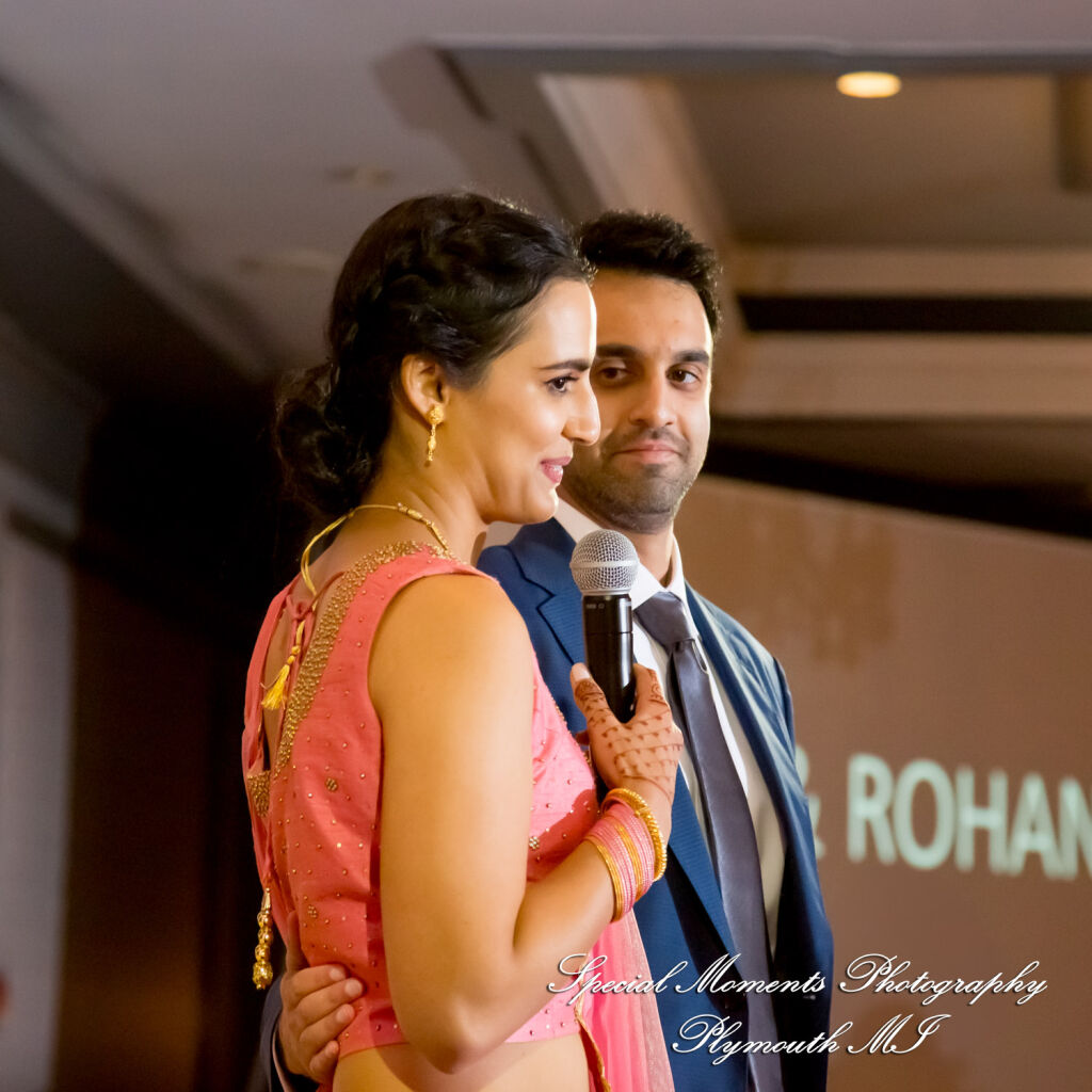 Alisha & Roahan at The Henry Autograph Collection Dearborn MI Hindu wedding photography