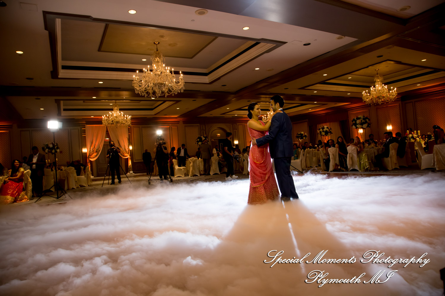 Alisha & Roahan at The Henry Autograph Collection Dearborn MI Hindu wedding photography