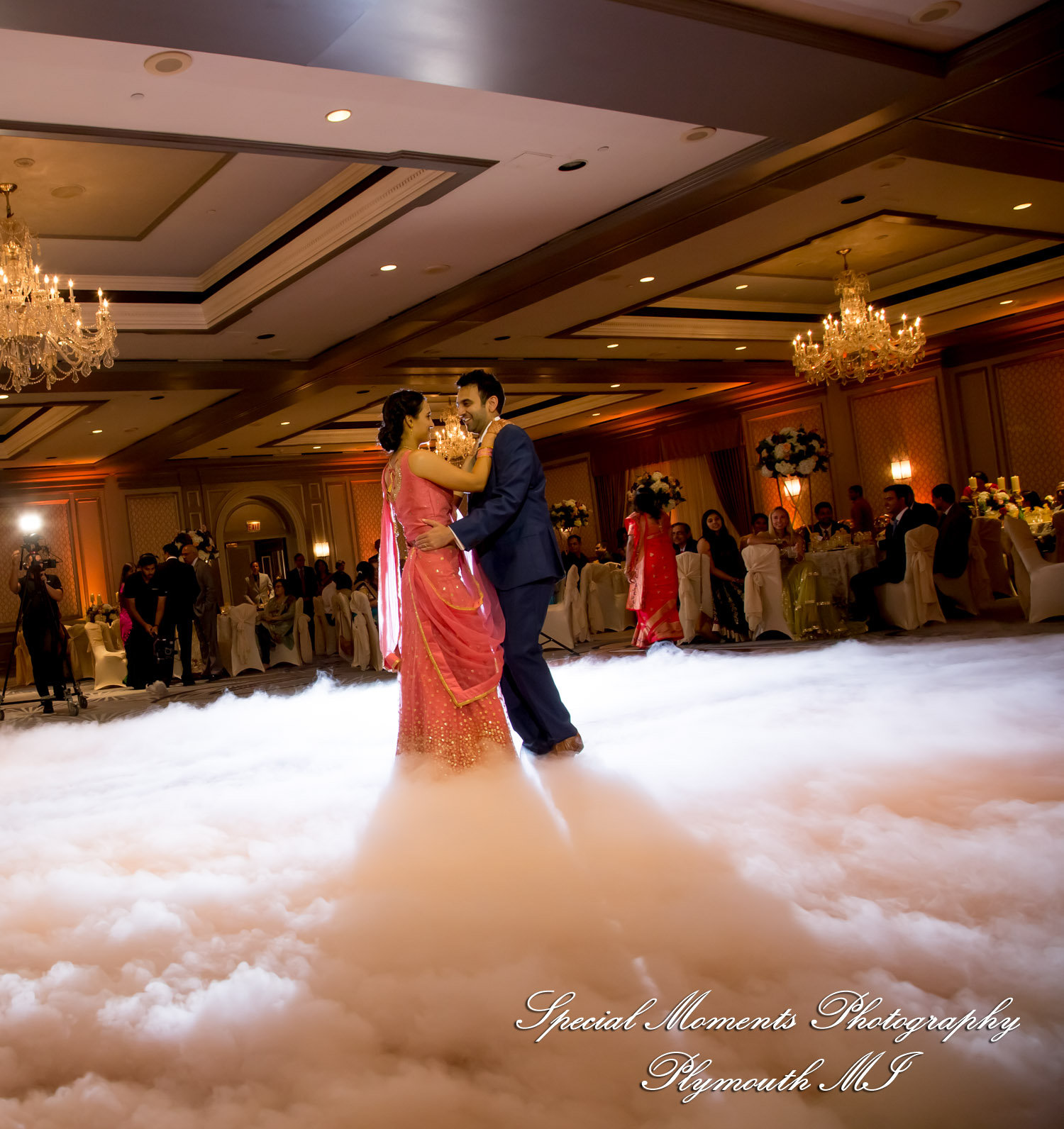 Alisha & Roahan at The Henry Autograph Collection Dearborn MI Hindu wedding photography