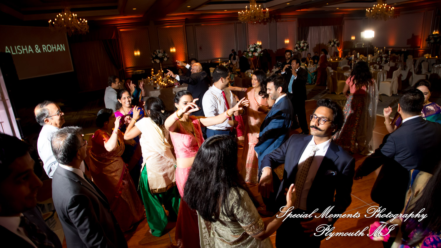 Alisha & Roahan at The Henry Autograph Collection Dearborn MI Hindu wedding photography