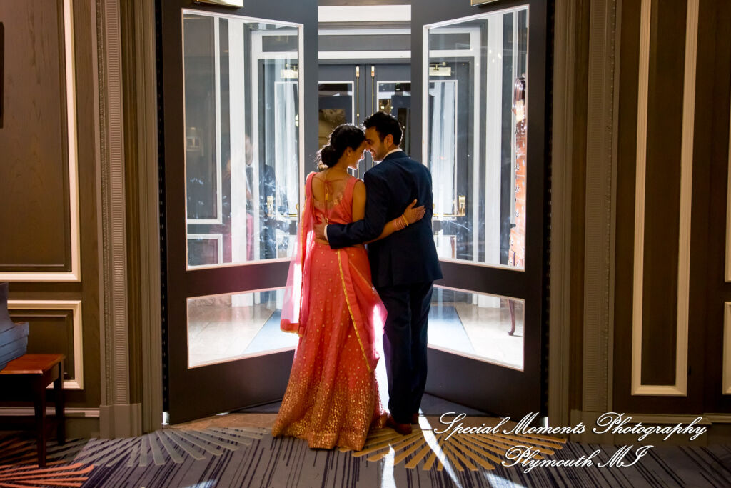 Alisha & Roahan at The Henry Autograph Collection Dearborn MI Hindu wedding photography